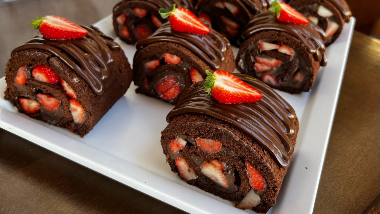 ROCAMBOLE DE CHOCOLATE 🙀