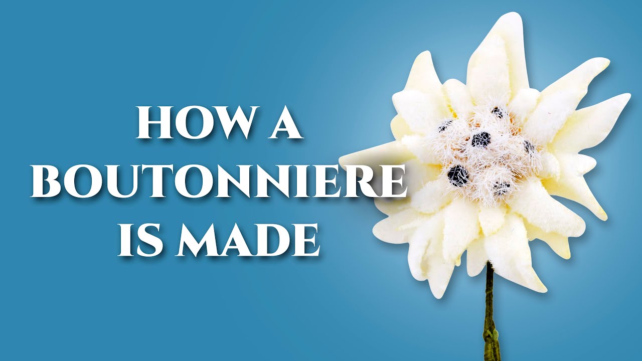 How To Make A Boutonniere Lapel Pin Flower - Fort Belvedere