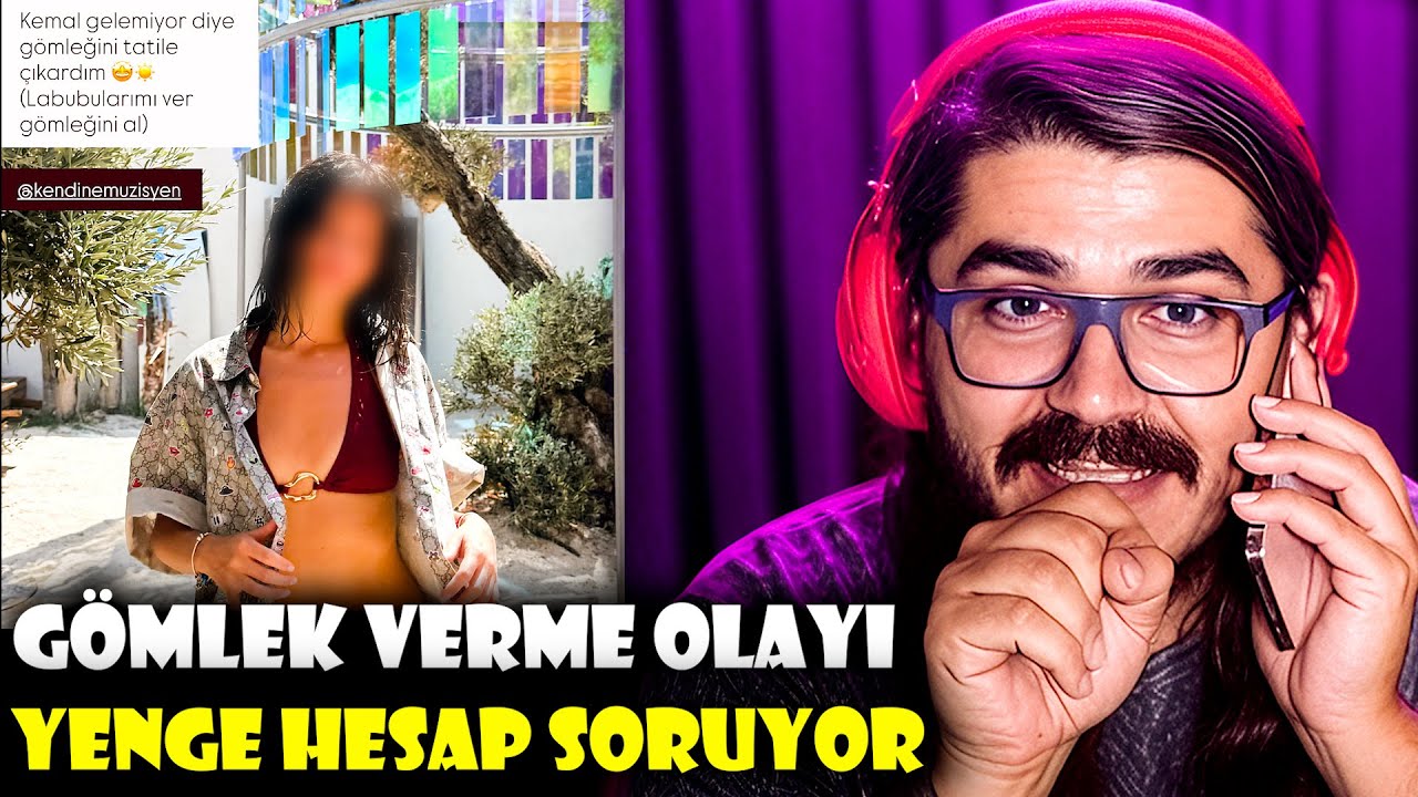 Kendine Müzisyen - KIZA ÜŞÜDÜĞÜ İÇİN VERDİĞİ GUCCİ GÖMLEK OLAYI! | Yengeye Telefonda Hesap Veriyor