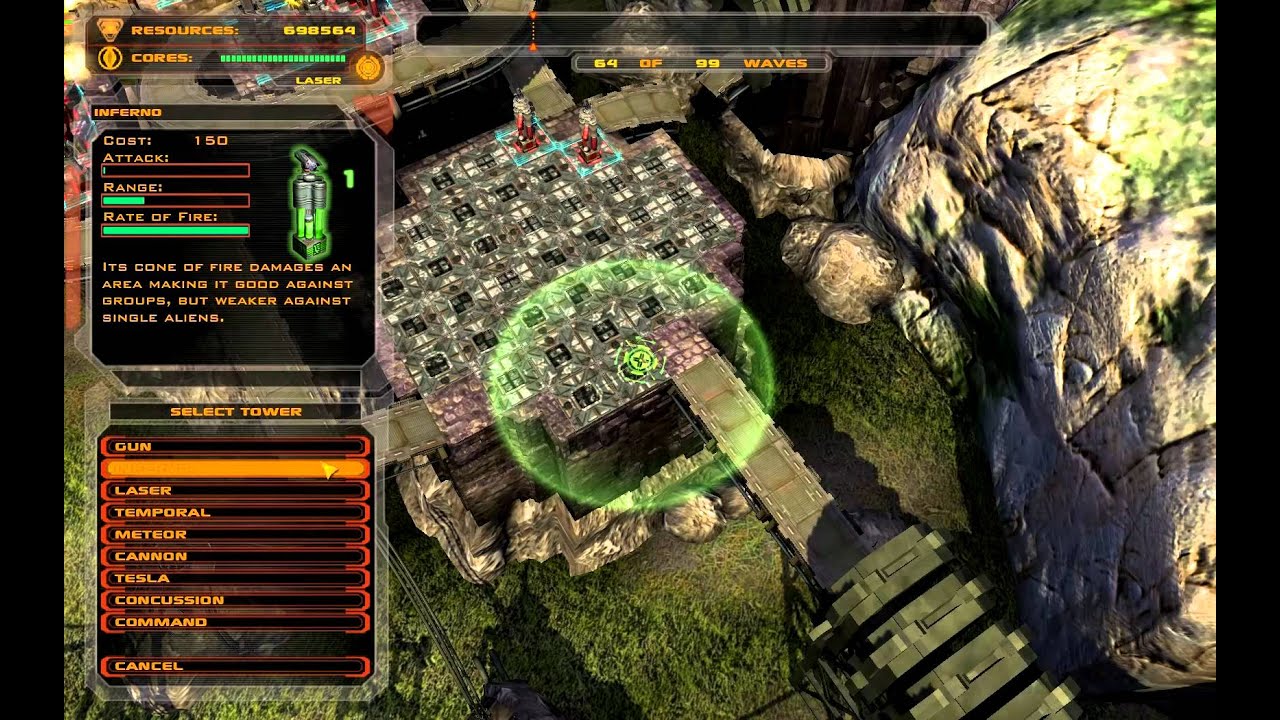 Defense Grid : Standing Order | Super Grinder | Gold