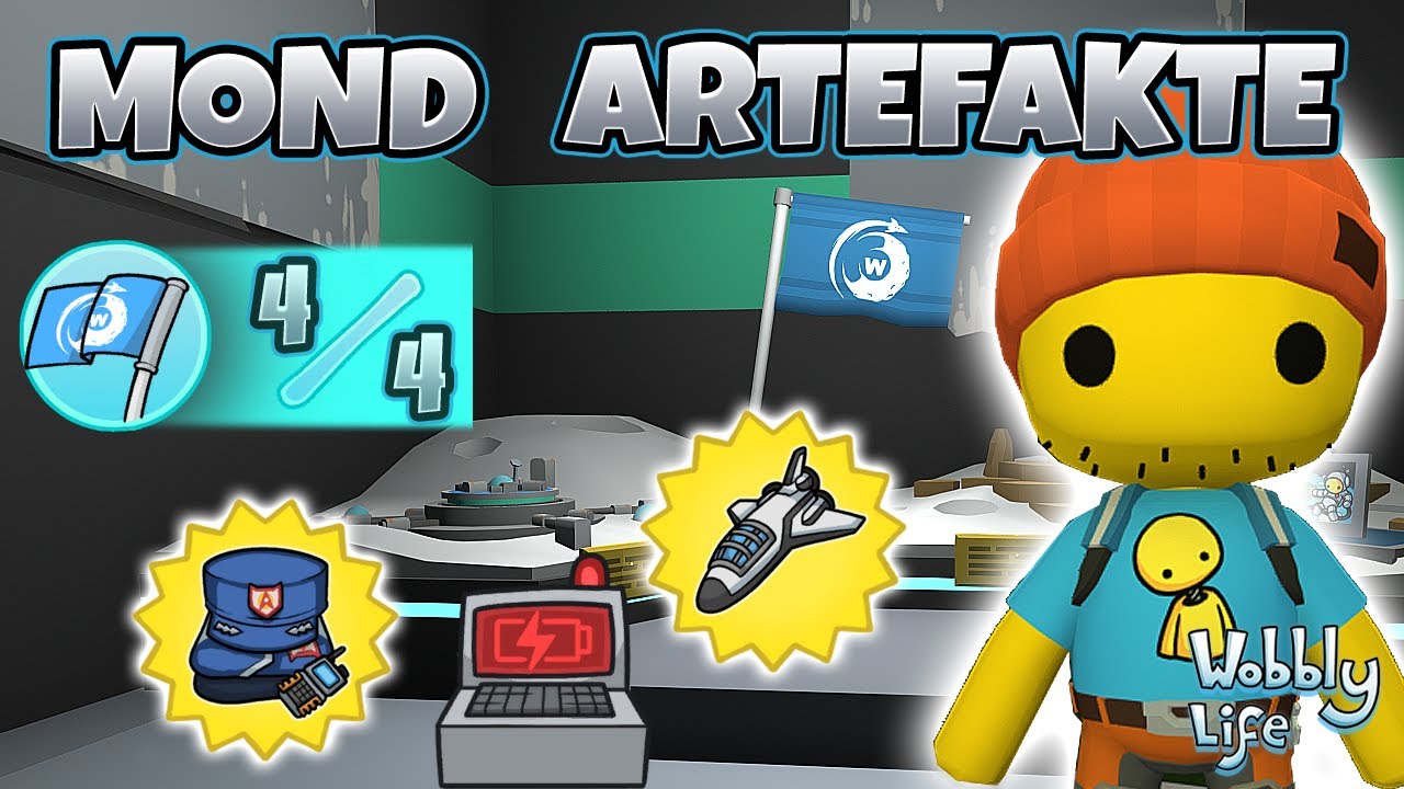 Alle 4 Mond-Artefakte gefunden & Spaceship freigeschaltet! 🚀✨