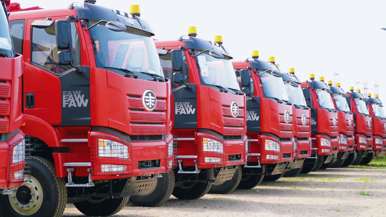 From Rizhao Port to West Africa, #FAWTRUCKS delivers more than trucks.