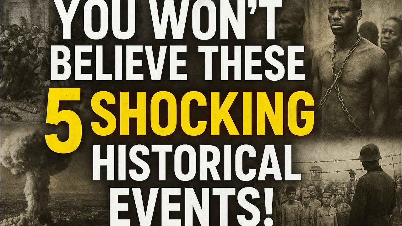 You Won&rsquo;t Believe These 5 Shocking Historical Events!