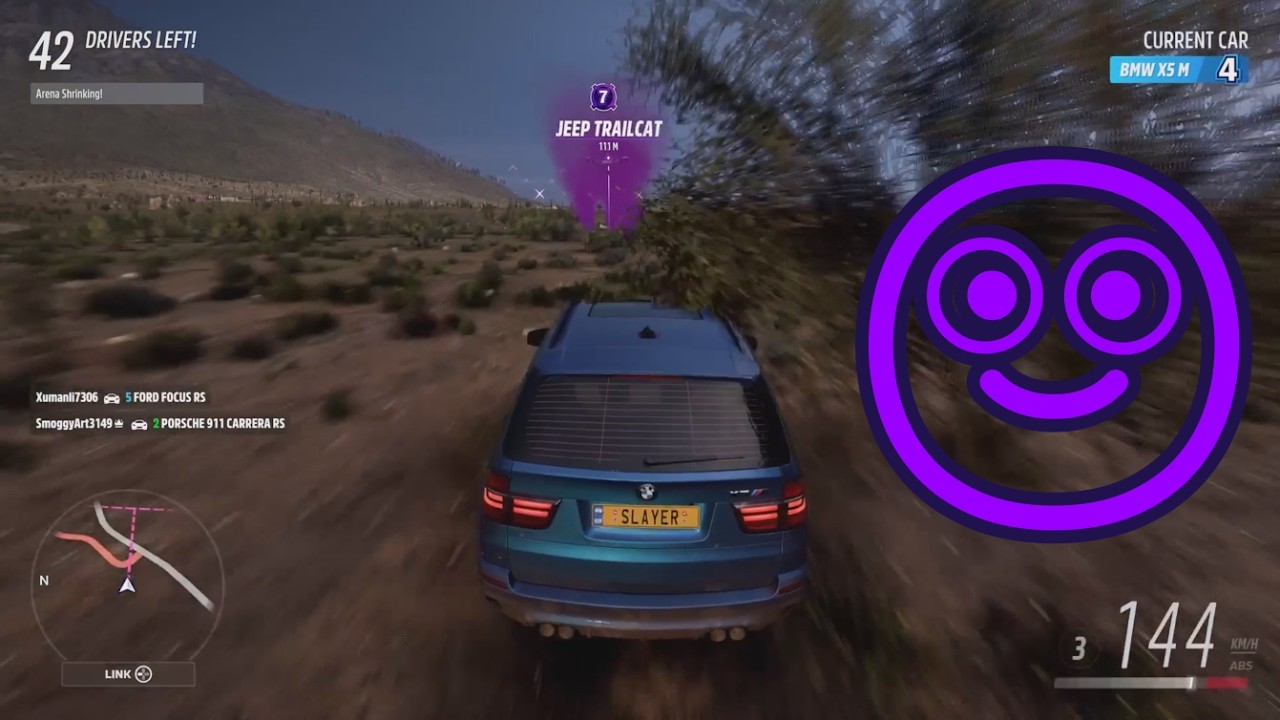 When i got purple drop on start (FH 5 Eliminator)