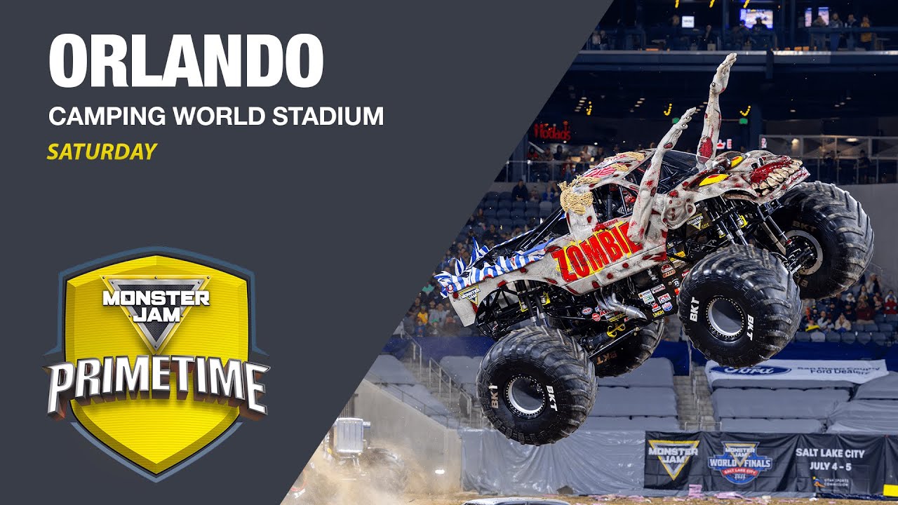 Monster Jam Primetime: Orlando, FL | March 1, 2025 - Camping World Stadium