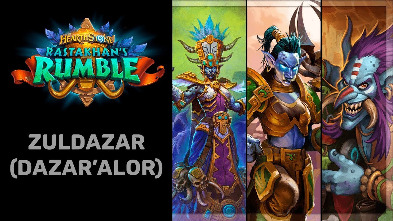 Hearthstone - Theme of Princess Talanji, Wardruid Loti, Griftah (Dazar'alor)