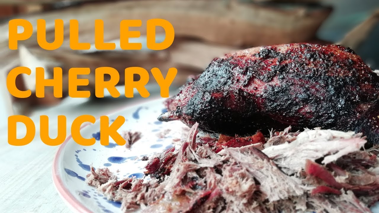 HOW TO MAKE PULLED DUCK || KAMADO COOKING