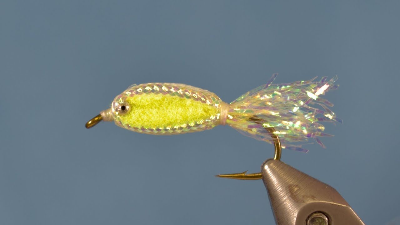 Montage de la mylar minnow