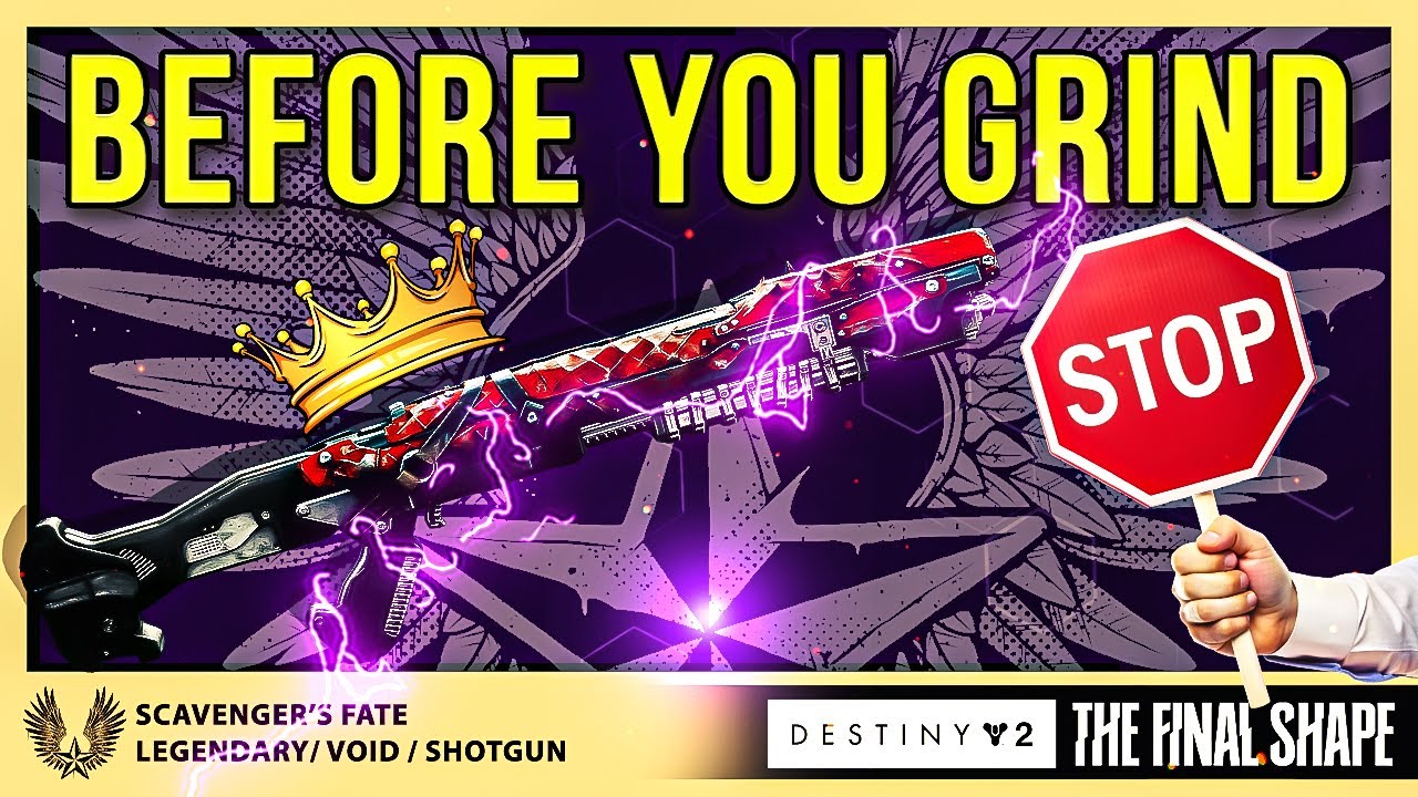 The God Rolls For Shotguns Have Changed: Scavenger's Fate is a MUST HAVE