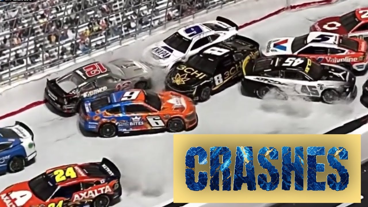 NASCAR STOP MOTION CRASHES #15