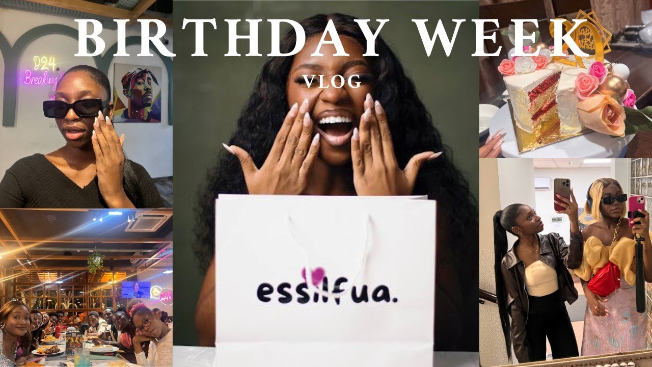BIRTHDAY WEEK VLOG + LAUNCHING A CLOTHING BRAND + BALANCING UNI + BDAY SURPRISES + FAMILY + more