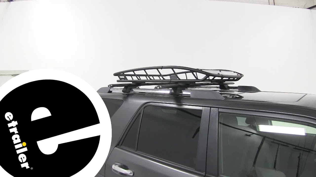 etrailer | Feature Review Thule Canyon XT Roof Cargo Basket