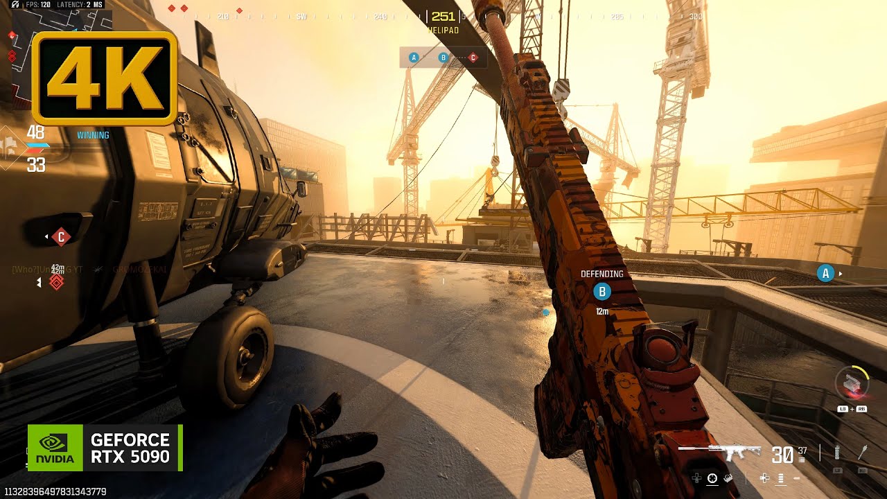 Non-Stop Action: 1 Hour of Call of Duty: Modern Warfare 3 in 4K!
