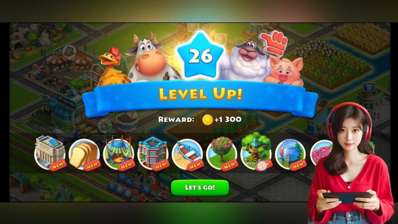 Township Gameplay: Level 25 walkthrough