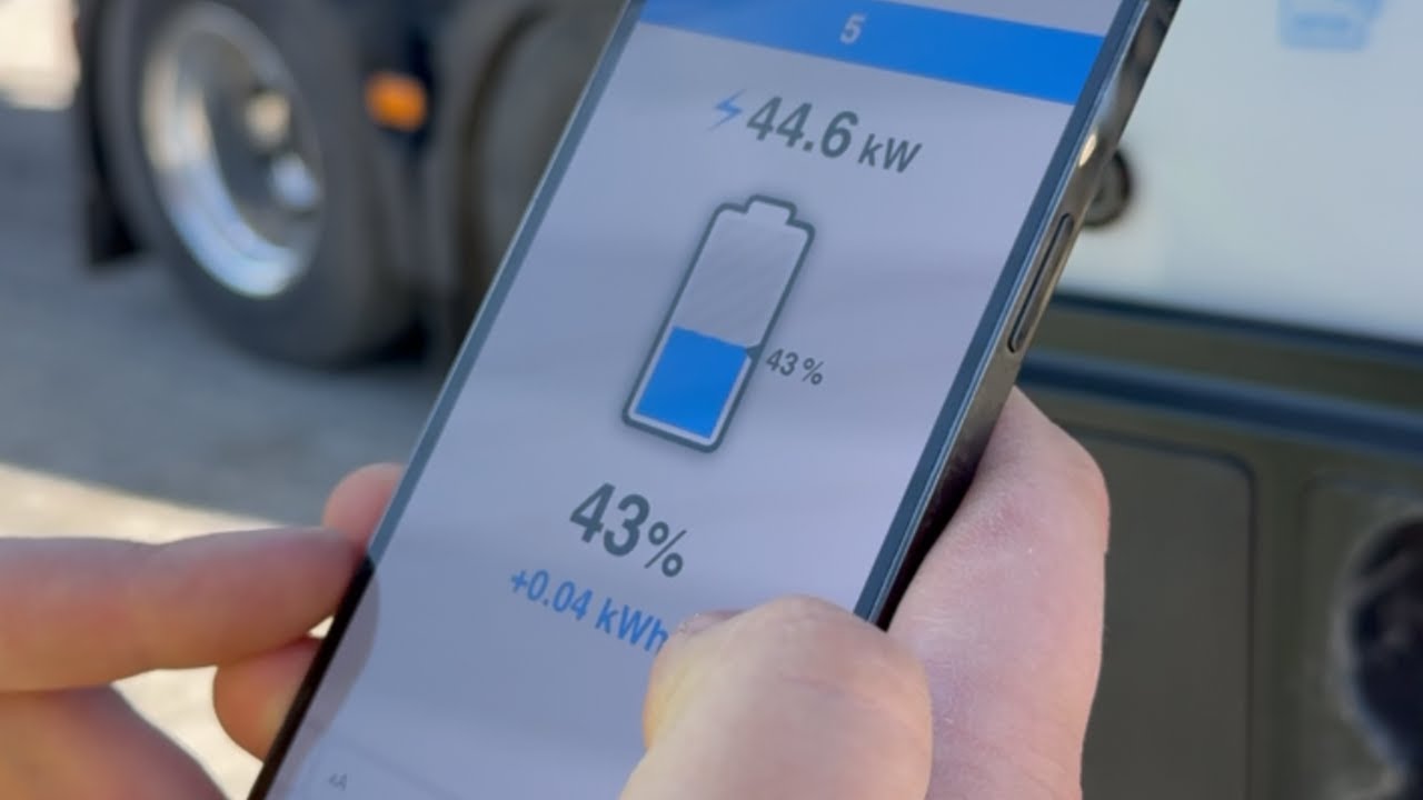 Slik lader du elektrisk lastebil raskt med Fastcharge