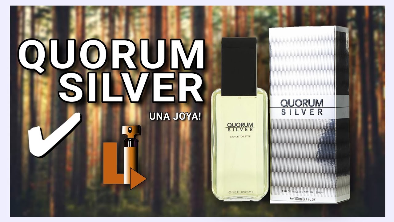 📍QUORUM SILVER 🐺 | Perfume 🌲AMADERADO, MUY MASCULINO 🪵