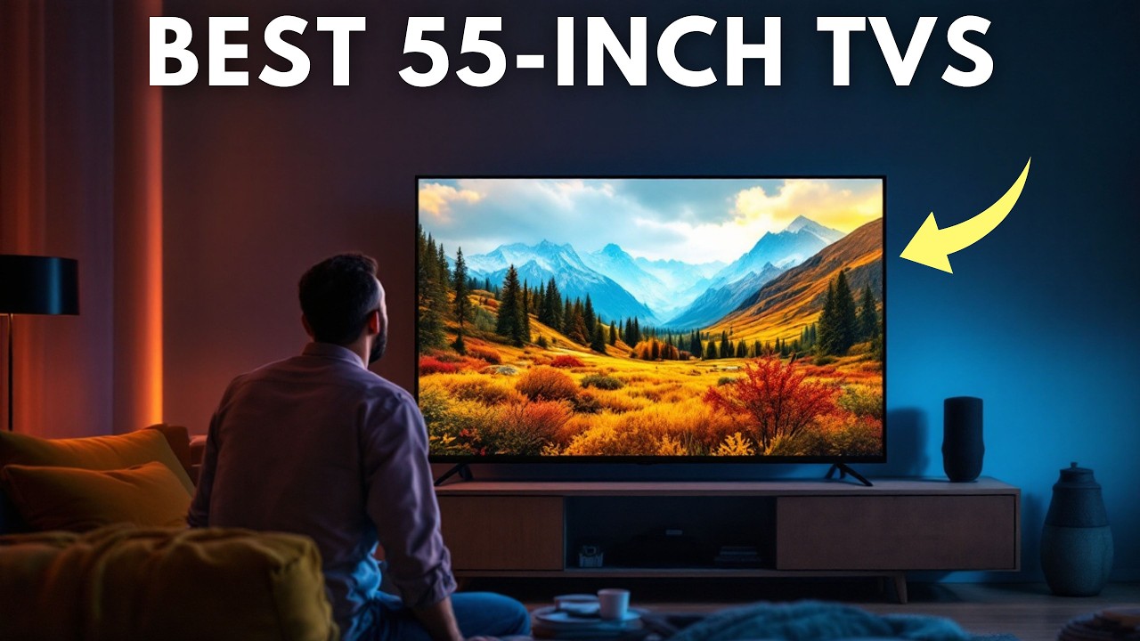 Best 55-Inch TVs 2025 - (Which One is Right for You?)