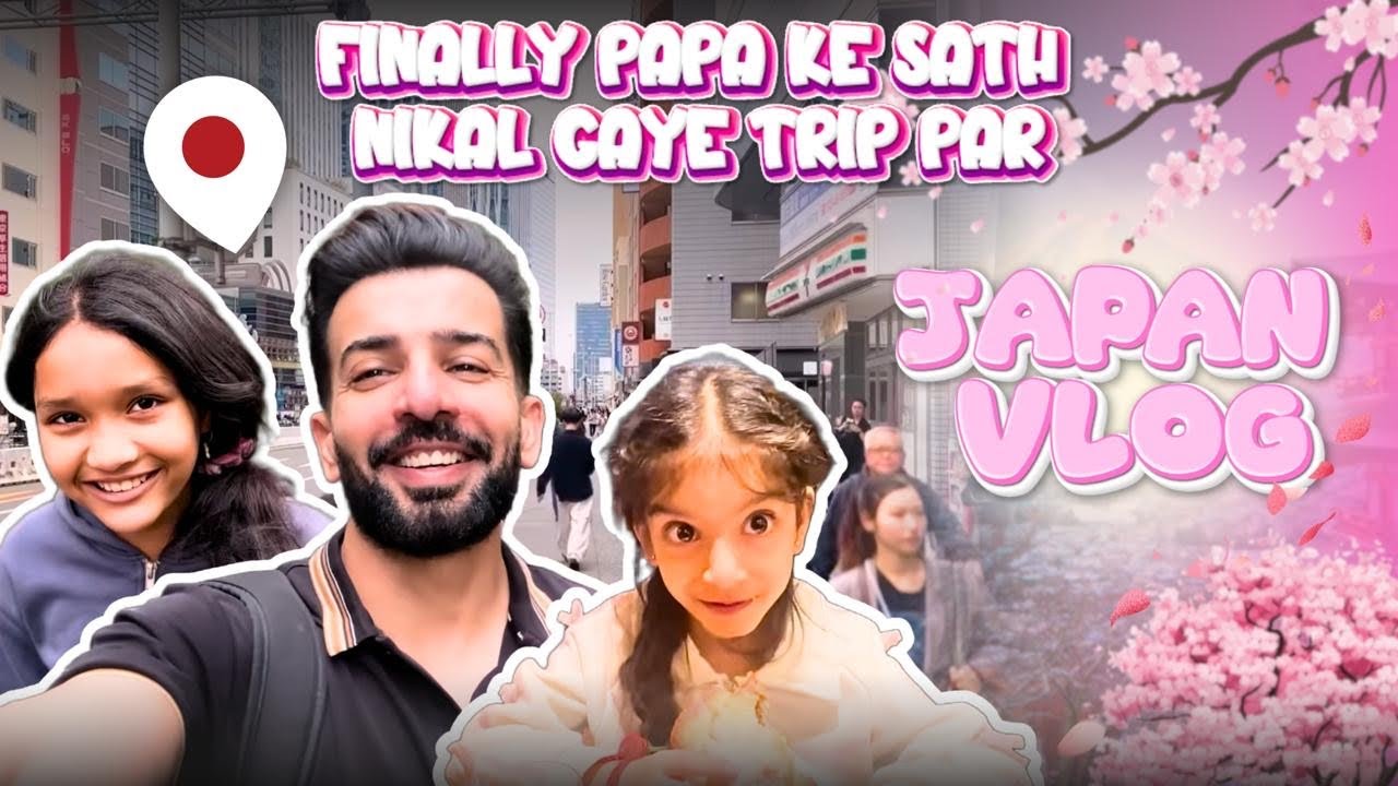 Finally Papa K Sath Nikal Gaye Trip Par🥳🛫 | Japan Vlog | @TheMahhiWay @thejaybhanushali 