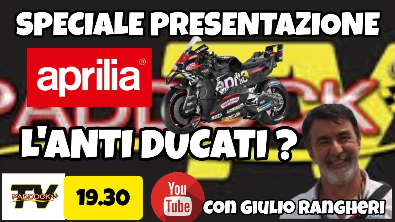 SPECIALE PRESENTAZIONE APRILIA
