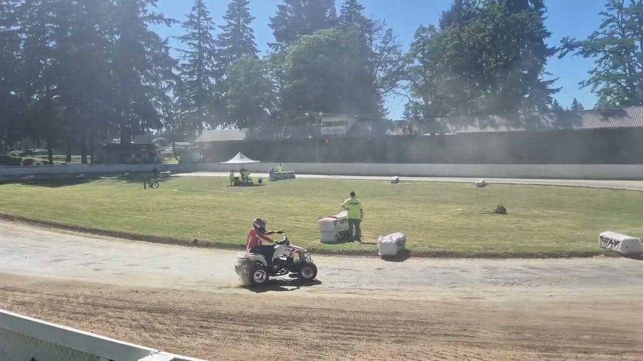 Rainier Flat Track 2 Stroke Quad Heat 1 6/13/26