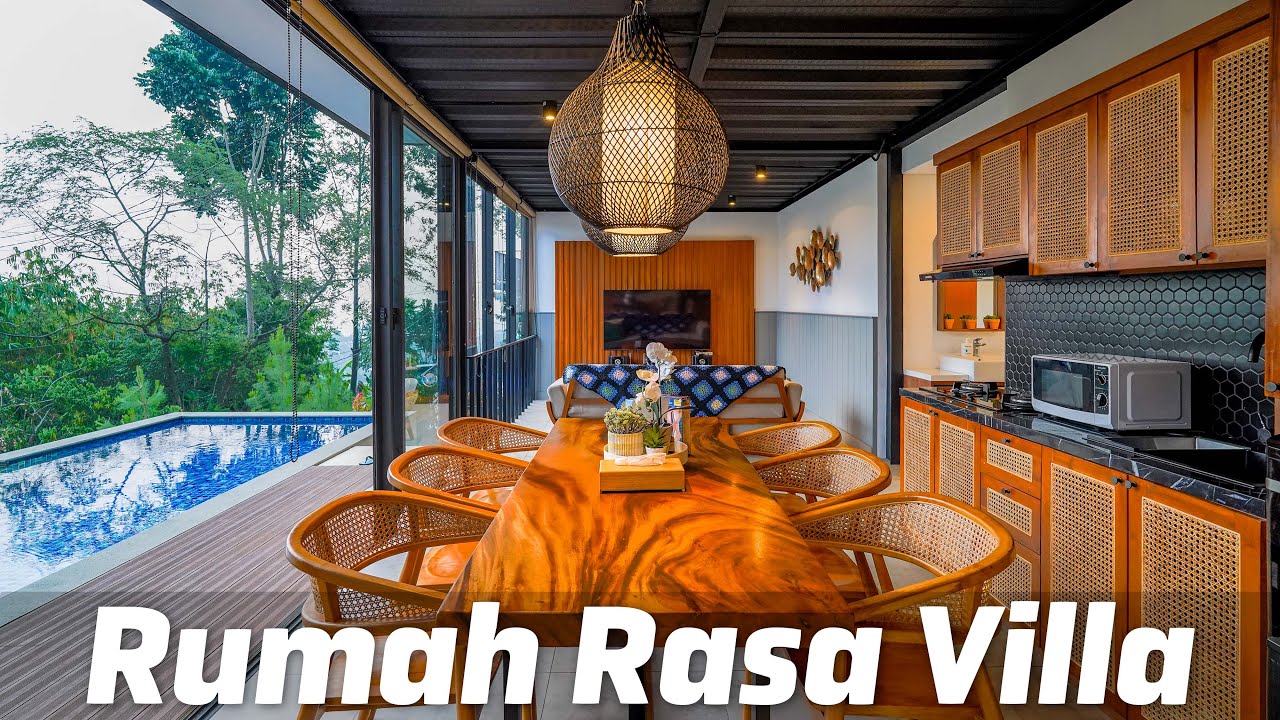 Rumah Asik Berada di Tepi Bukit! SukaVilla