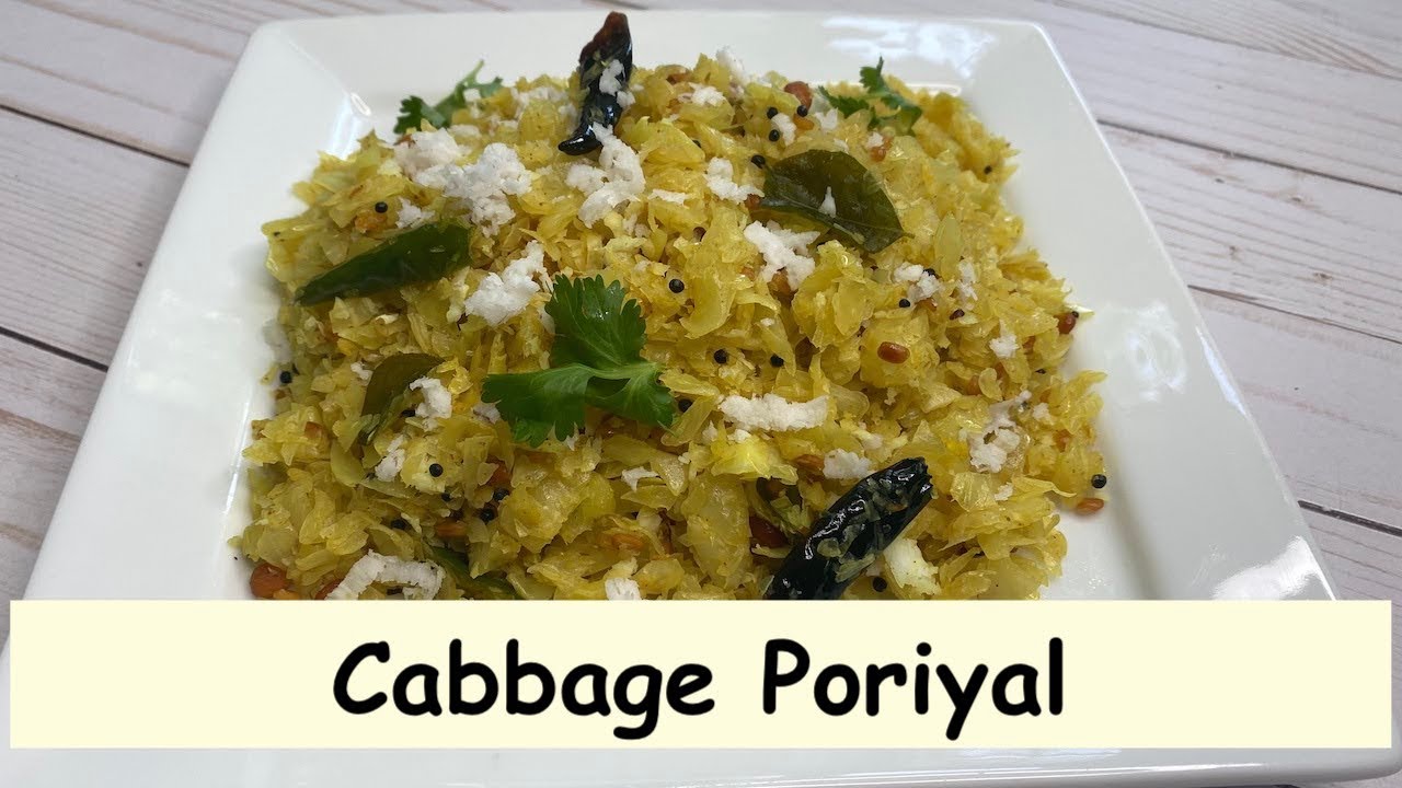 Cabbage Poriyal | Bandh Gobi Subzi | Show Me The Curry