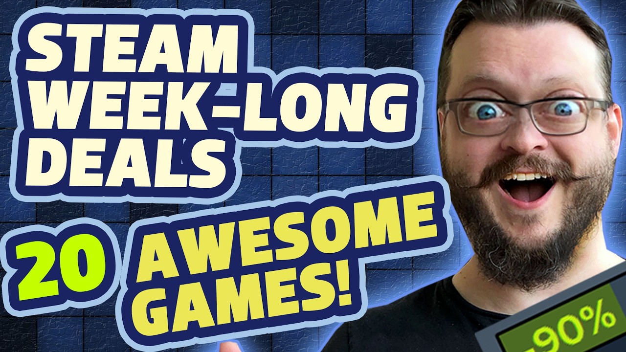 Steam Week-LONG Sale! 20 AWESOME Discounted Steam Games! (Until April 20!)