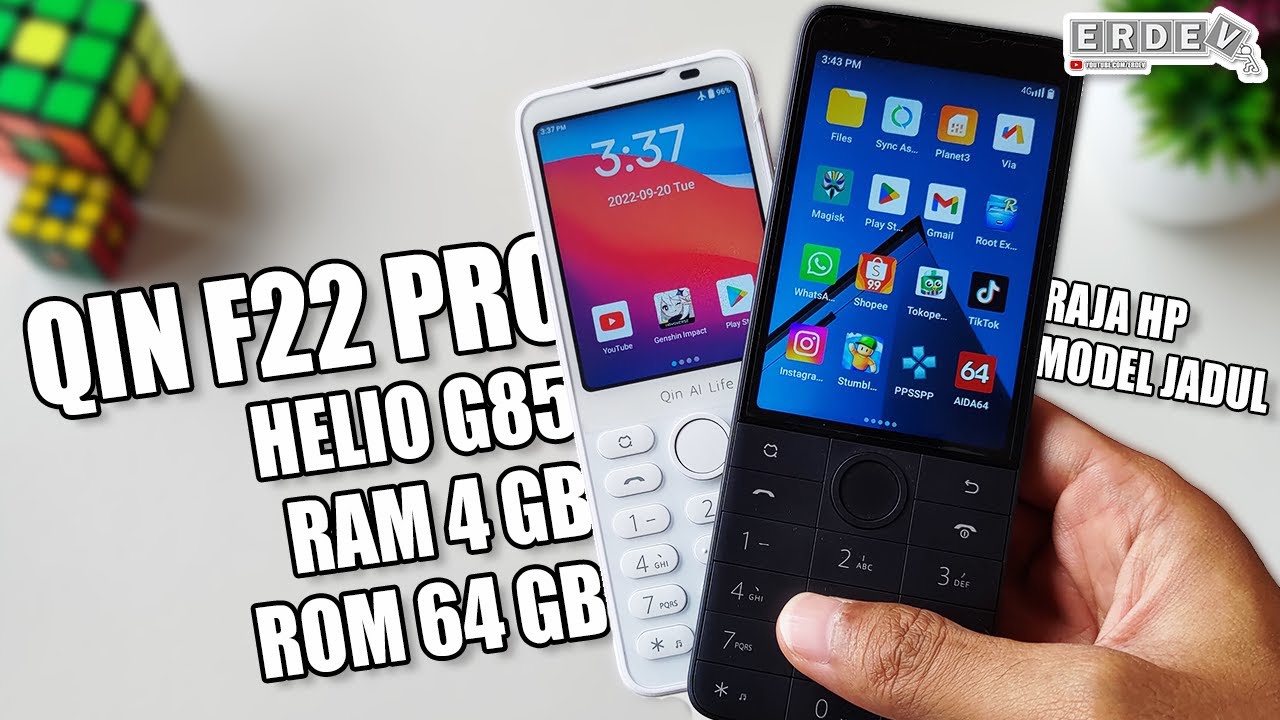 HP MODEL JADUL PAKAI SPEK PALING TINGGI! - Unboxing dan Review Qin F22 Pro Indonesia