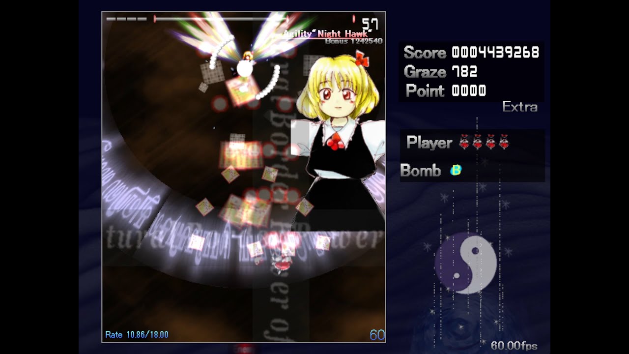 Rumia Extra Boss Battle by Darkness1 (Touhou Danmakufu)