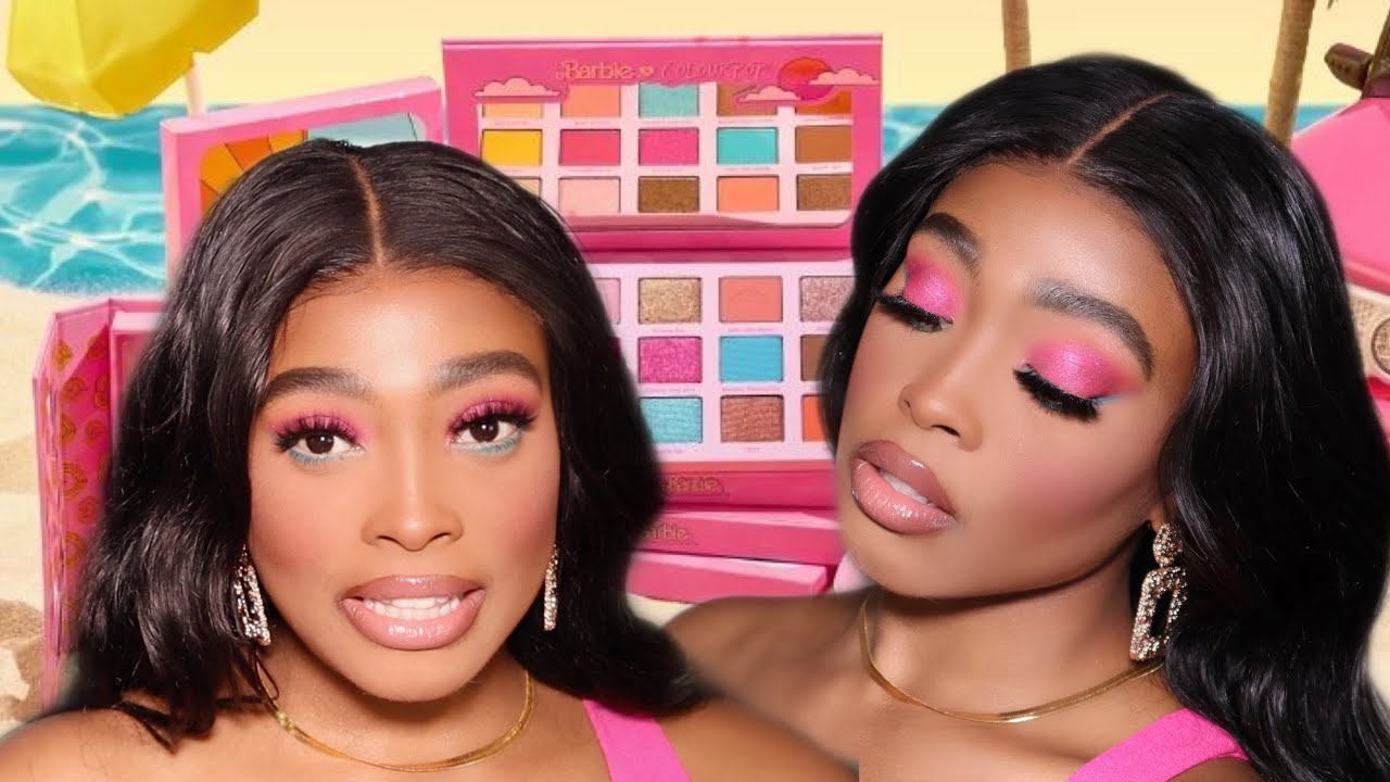 Malibu Barbie X Colour Pop Makeup Review And Tutorial | Jrenna