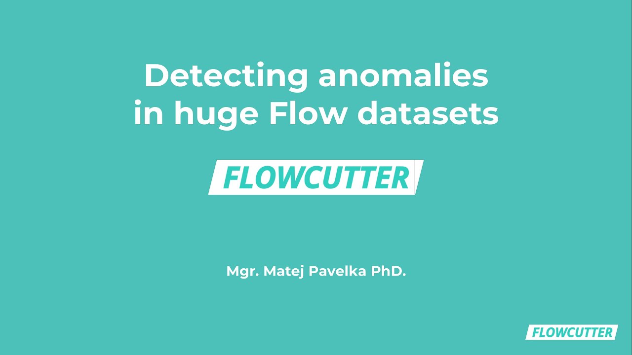 Detecting anomalies in huge Flow datasets 1M+fps