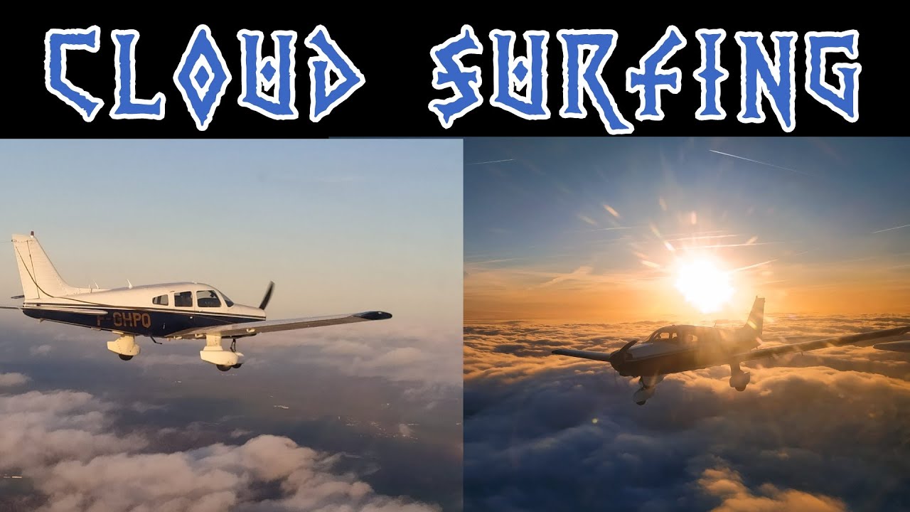 Cloud Surfing en patrouille PA 28/DR400