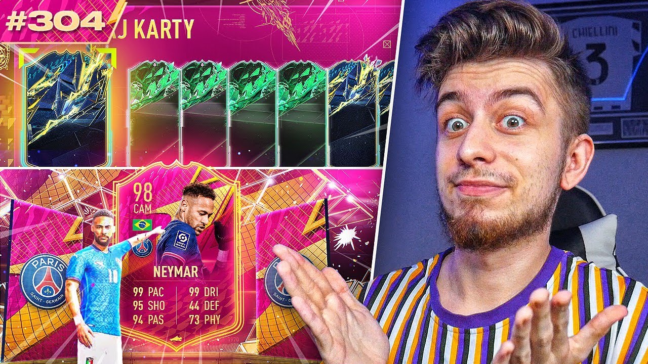 NIEMOŻLIWA PACZKA & NEYMAR 98 ODBLOKOWANY!!! FIFA 22: ALVIN I WIEWI&Oacute;RKI [#304]