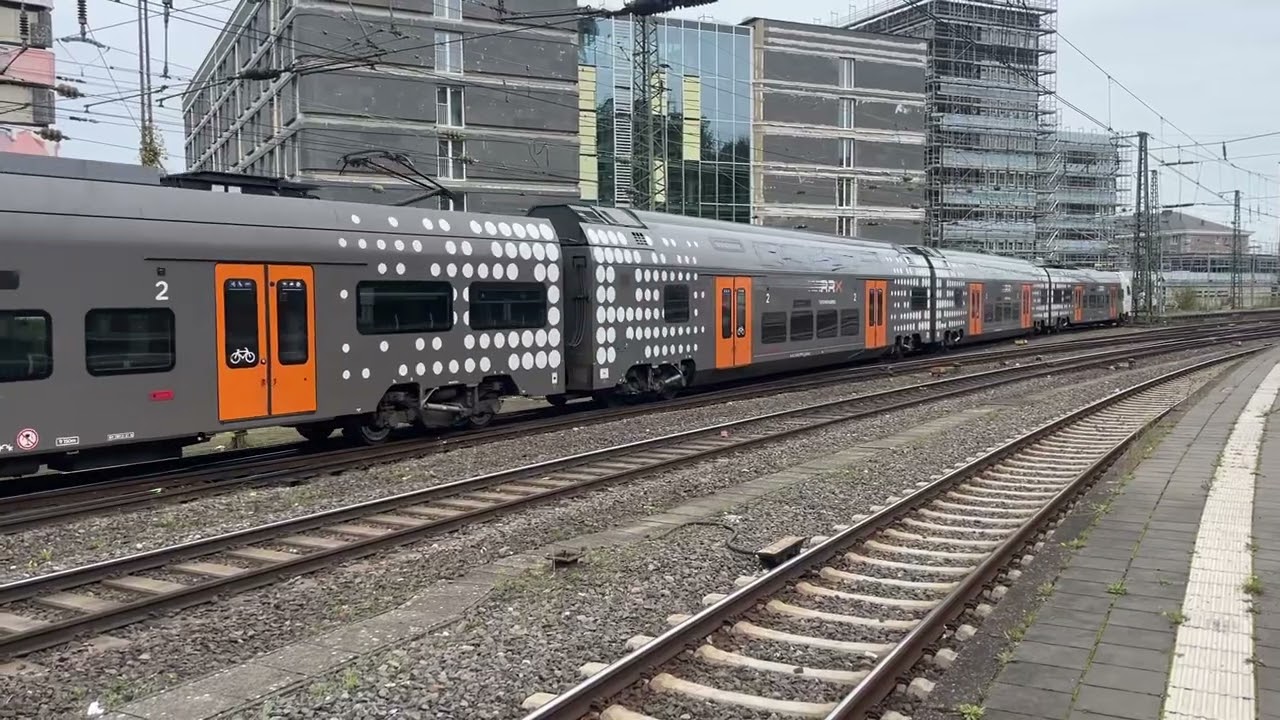 Ausfahrt Rhein-Ruhr-Express (462 022)aus Aachen hbf ins Abstellgleis