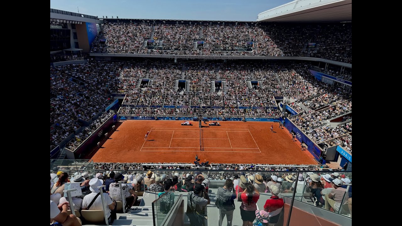 Paris Olympics 2024. Tennis at Roland Garros, Paris