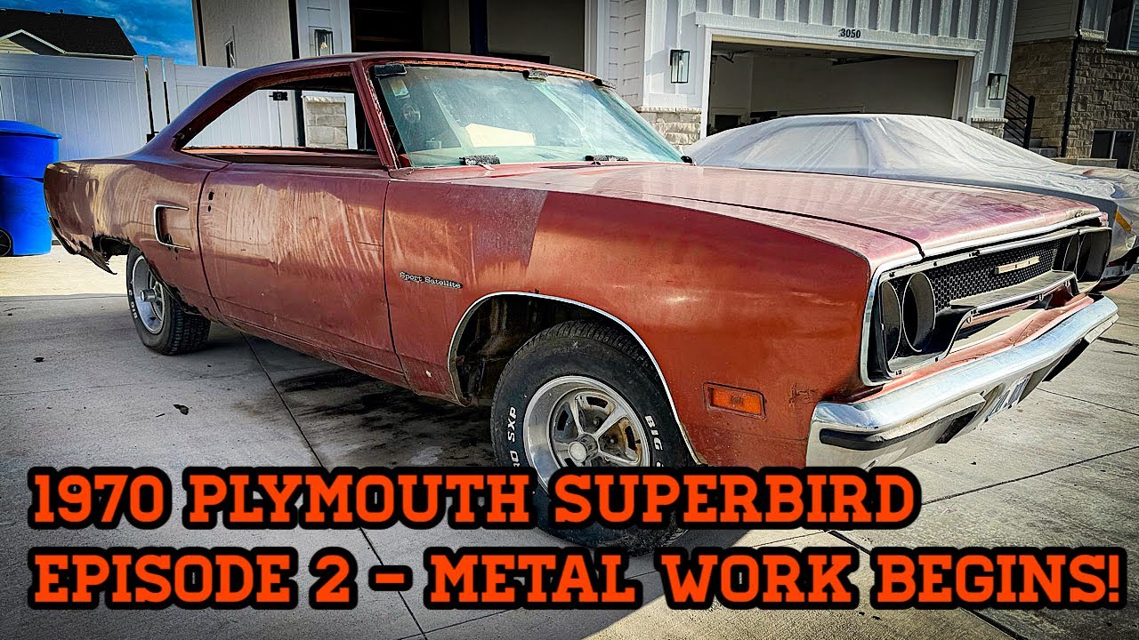 Plymouth Superbird Tribute 1970 года — Эпизод 2 — Ремонт дверных петель и замена обшивки