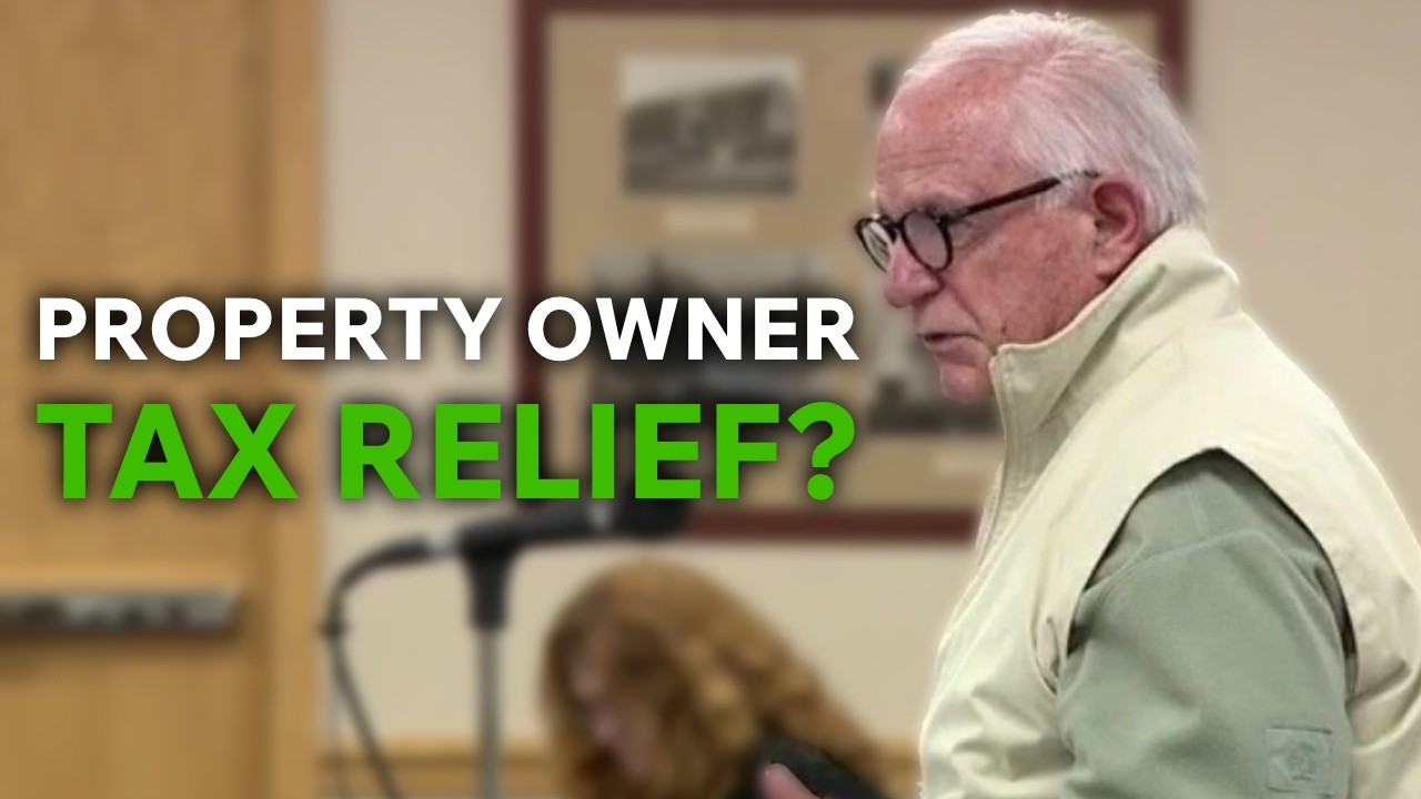 County commissioners meeting focuses on tax relief for property owners