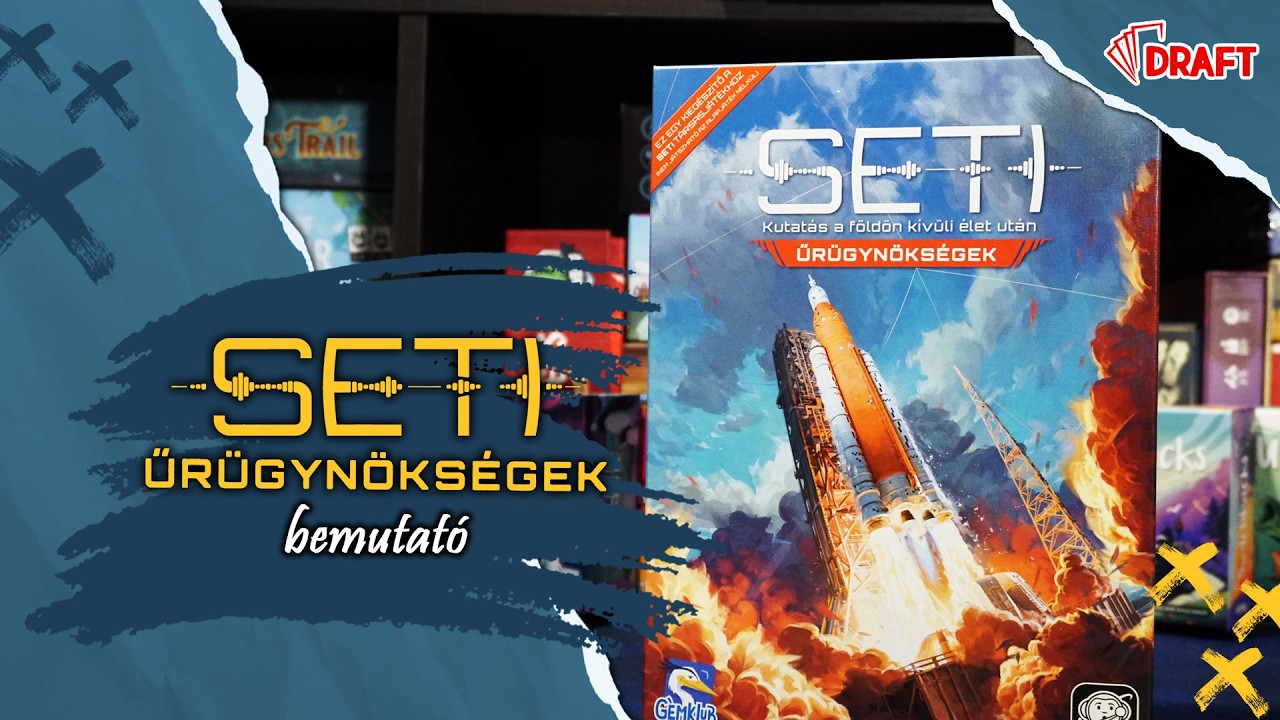 Ez repülőrajtot vett | SETI: Űrügynökségek társasjáték kiegészítő