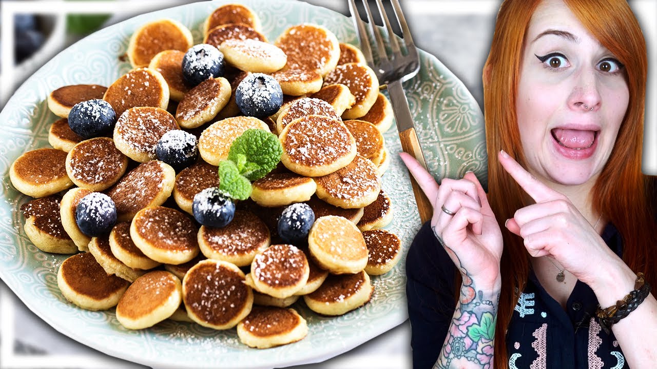 5 Minuten MINI Pancakes 🥞 | Super einfach & lecker!