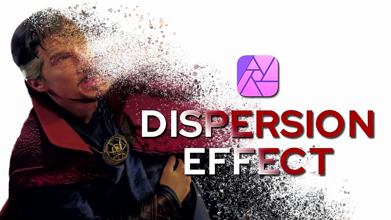 Dispersion Effect - Affinity Photo iPad Tutorial