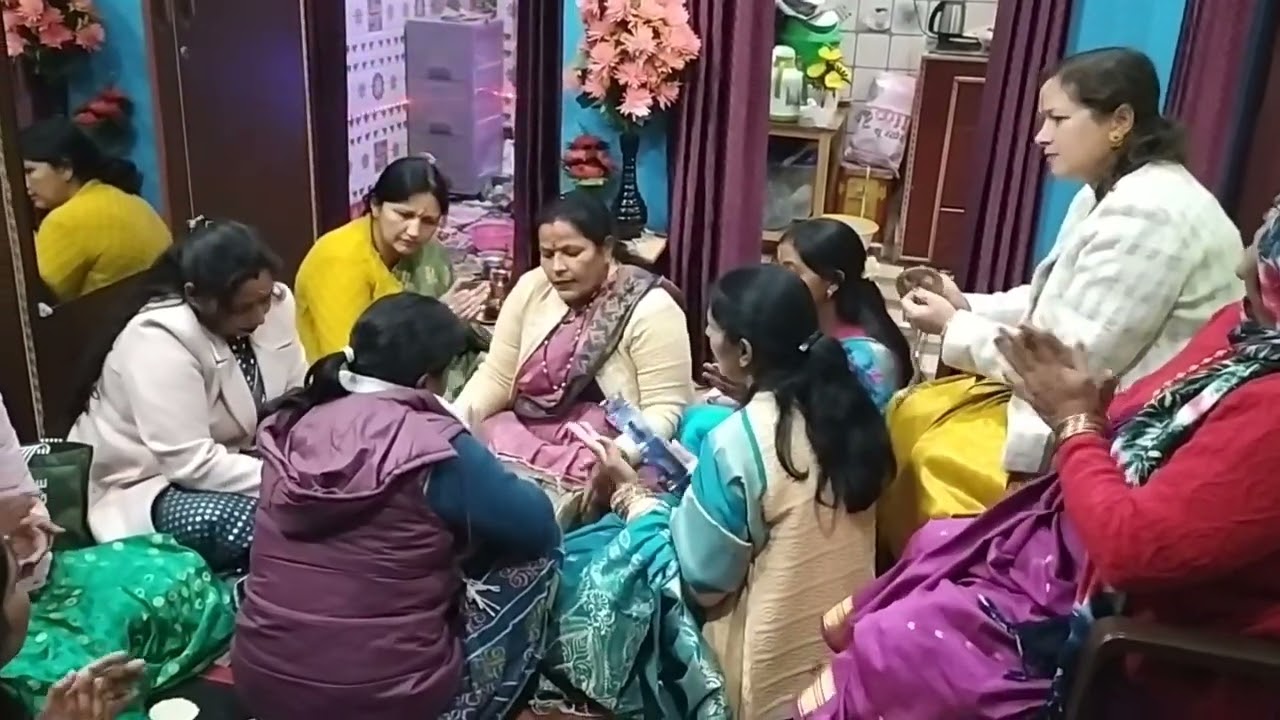 भुवन पांडे ll की 25 मेरिज एनिवर्सरी ll गांव बामनिगाड़ ll में धूमधाम से मनाई गई ll