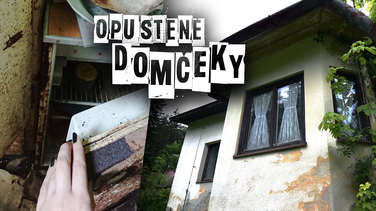 Opustené domy (URBEX vychádzka bez rukavíc)