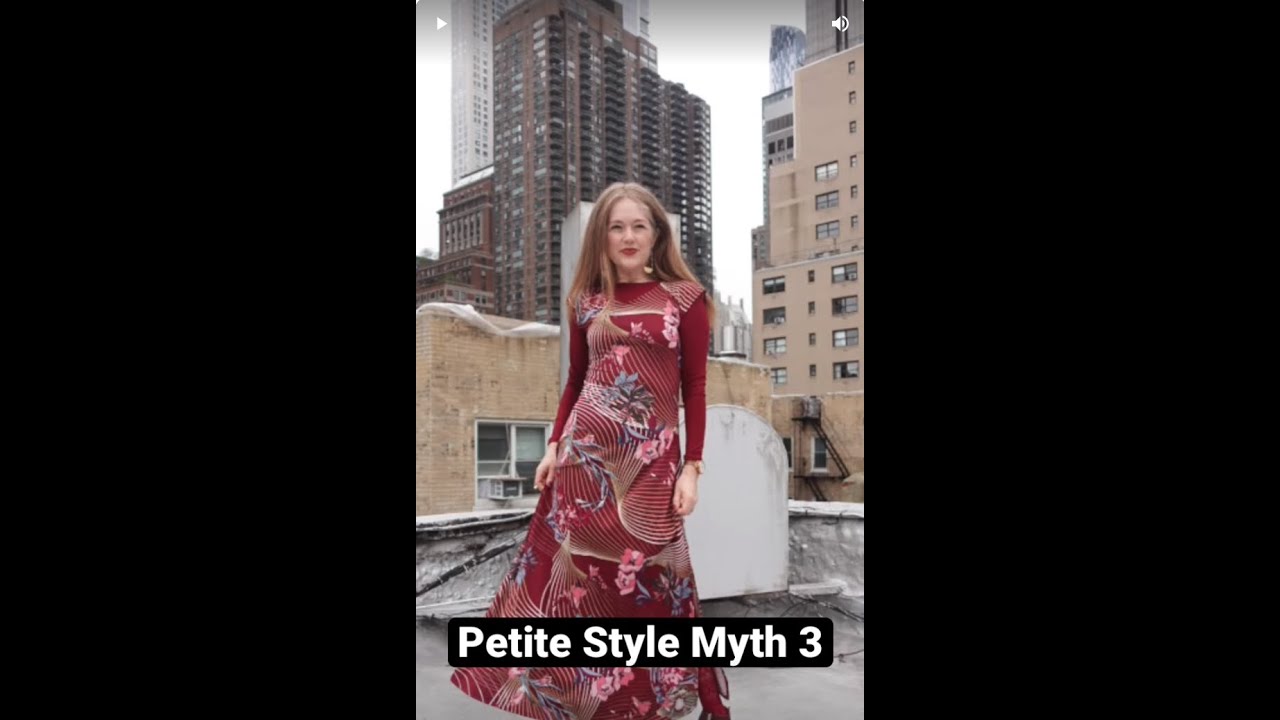 PETITE STYLE Myth 3 | Can petite women wear bold prints? | Fashion Tips