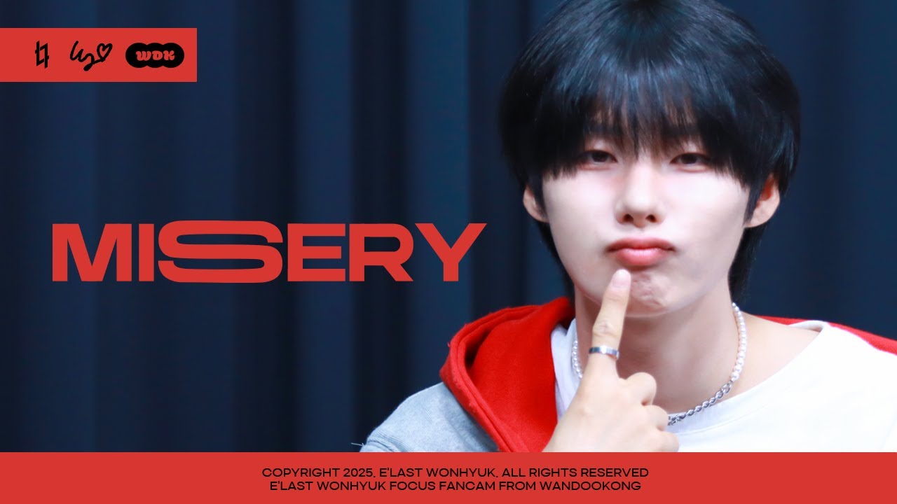 251003 E'LAST(엘라스트) 원혁 - Misery 직캠 | E'LAST FANCAM WONHYUK FOCUS (4K)