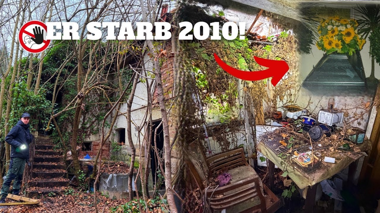 ER LIEBTE PFLANZEN! das Haus des T*ten Gärtners erkundet! (Lost Place)