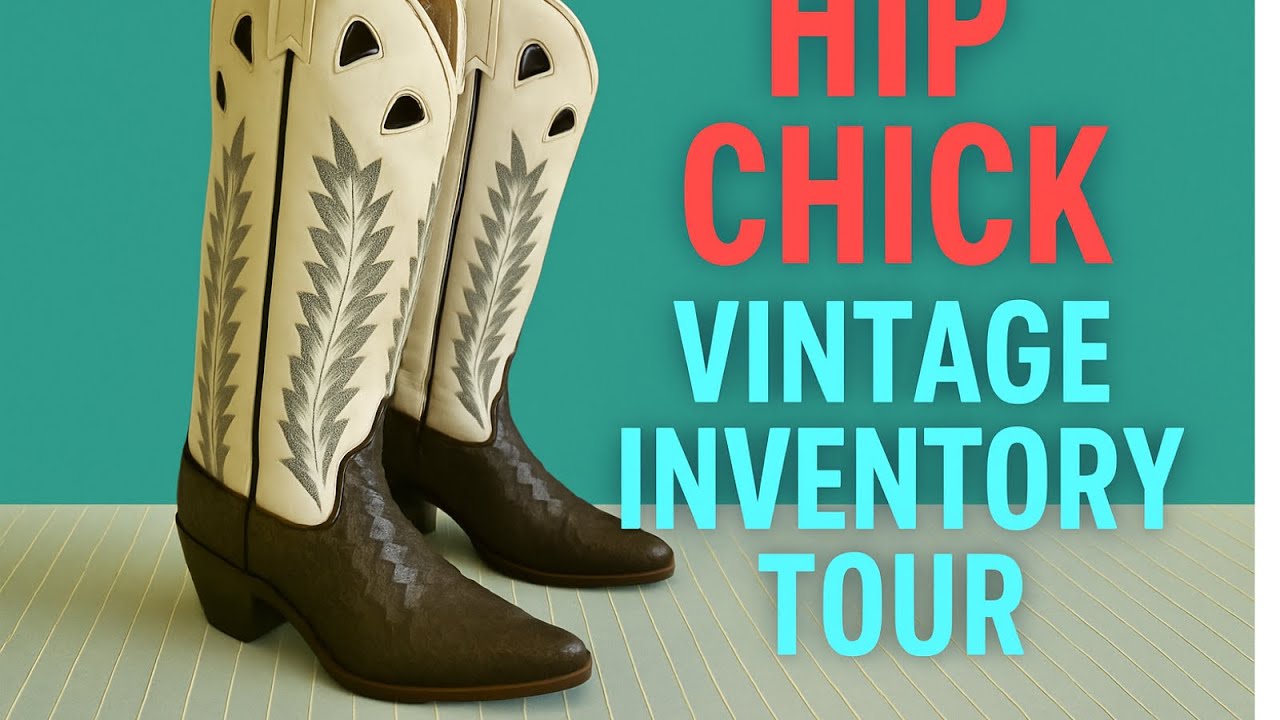 Hip Chick Vintage Inventory Tour Reselling Jewelry Clothing Decor 