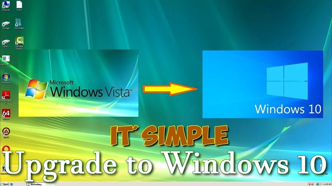 Как скачать и установить Windows 10 вместо Windows Vista/ХР. Пошаговое руководство.