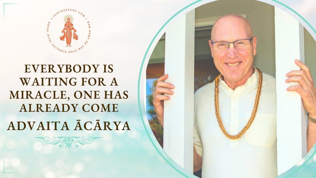 Everybody is Waiting For a Miracle, One Has Already Come: Advaita Acharya |  ISV | 25 Jan 2026