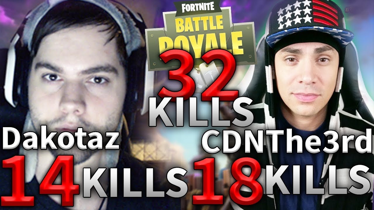 CDNThe3rd & Dakotaz 32 Kills LEGENDARY Game #19 (Fortnite Highlights)