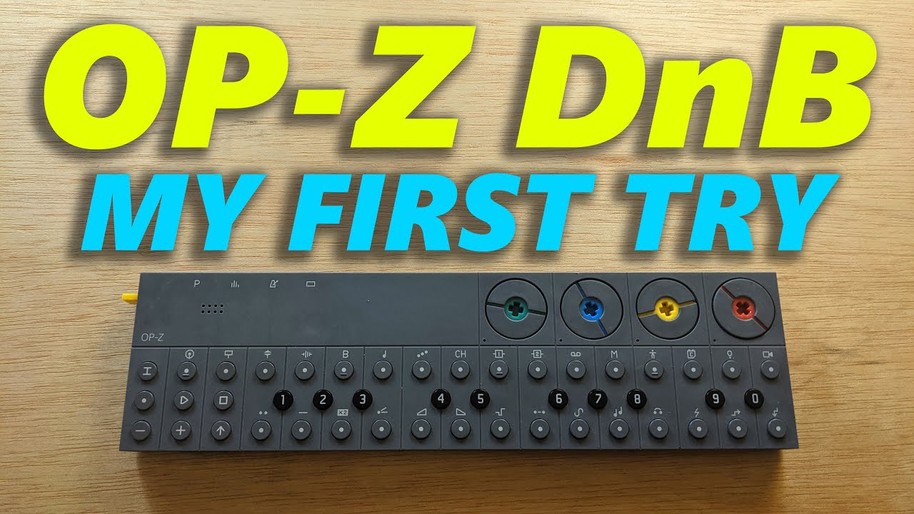 OP-Z Does DnB (My FIRST TIME Making DnB!)